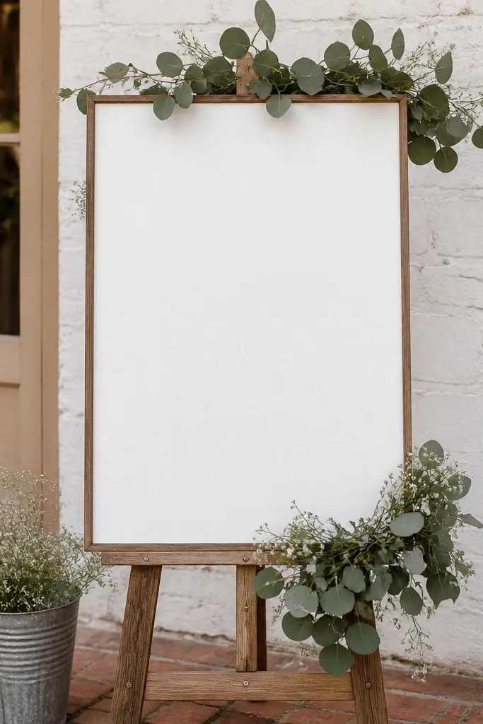 Cheap Wedding Welcome Sign Ideas on a Budget