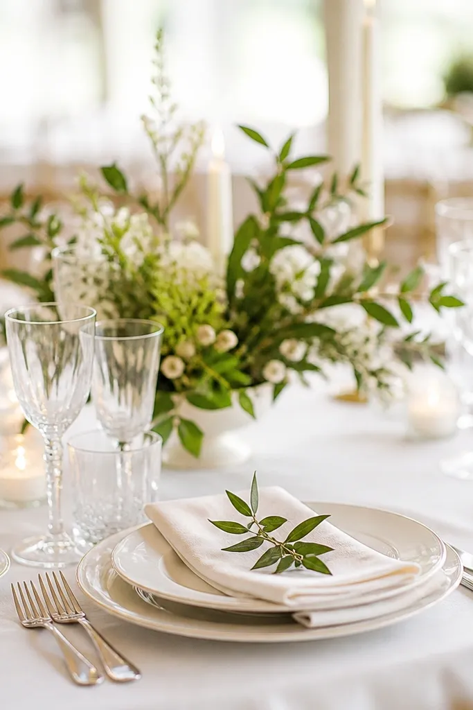 Easy wedding table settings for a polished look