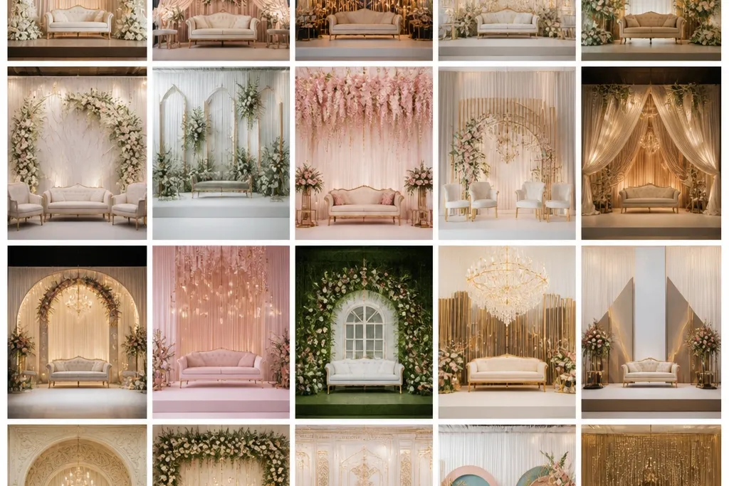 20 Grand Wedding Stage Decoration Ideas