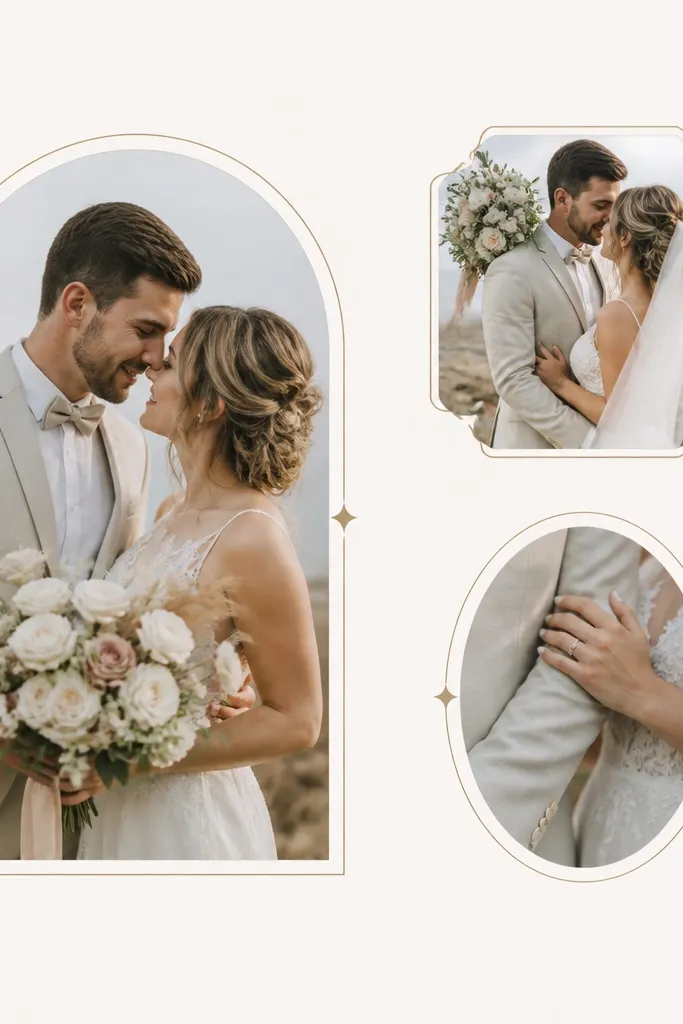 Small space wedding card frames