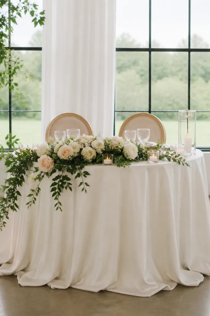Sweetheart table wedding tips